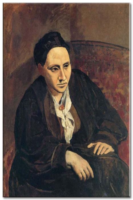Portrait Of Gertrude Stein Reprodukcia Picasso Zs17957 Pablo Picasso