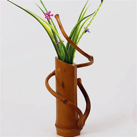 Buy Handmade Japanese Bamboo Flower Vase For Home