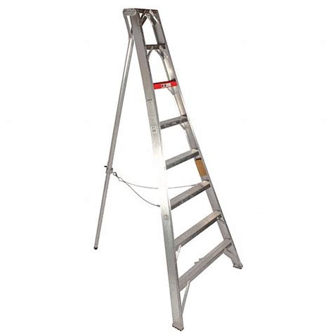 Stokes Tripod Orchard Stepladder 12 Ft Ladder Ht 12 Steps 300 Lb
