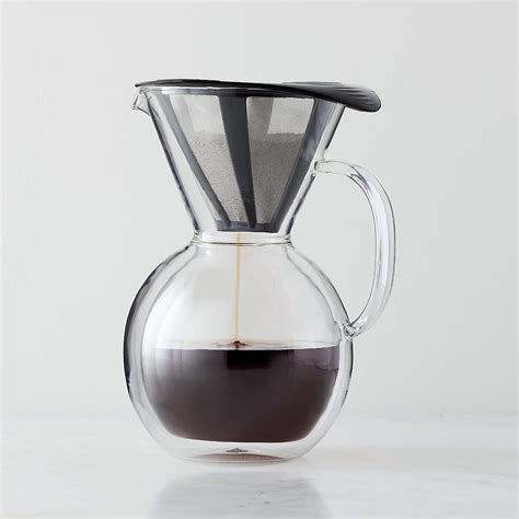 Bodum Glass Pour Over Coffee Maker Reviews Crate And Barrel