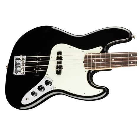 Fender American Professional Jazz Bass Rw Black At Gear4music