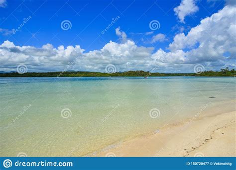 Ile Aux Cerfs Leisure Island Mauritius Stock Image