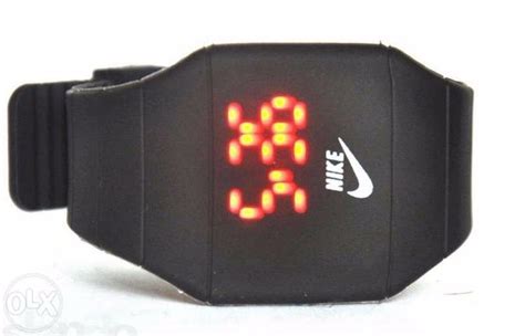 Relógio Led Digital Sport Nike Pulseira Silicone 2 Baterias R 6298
