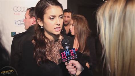 2011 ‘the Ripple Effect Event Hollywire Tv Interview Nina Dobrev
