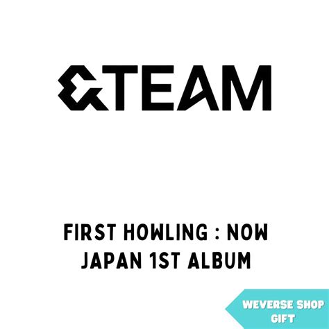 Buy Andteam First Howling Now Japan 1st Album Oppa Store Oppastore