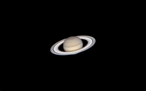 Saturn Untracked With A 10 Dobsonian Rtelescopes