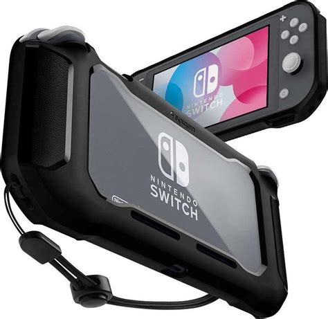 Spigen Rugged Armor Nintendo Switch Lite Hoesje Zwart