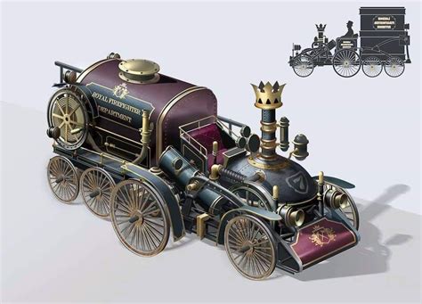 Pin By Brian Hay On Steampunk Fantasy Cars Steampunk Vehicle