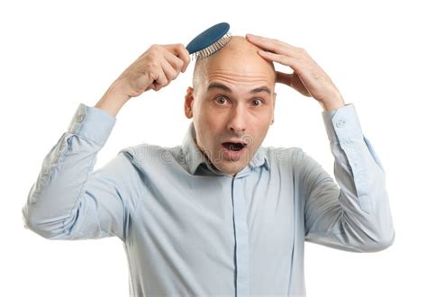 Shocked Bald Man Stock Image Image Of Person Funny 28060701
