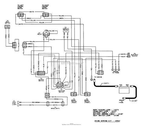 It shows the poster doesn't understand how car makers design their wiring diagrams and they assume that the. Dixon ZTR 4518K (2003) Parts Diagram for WIRING
