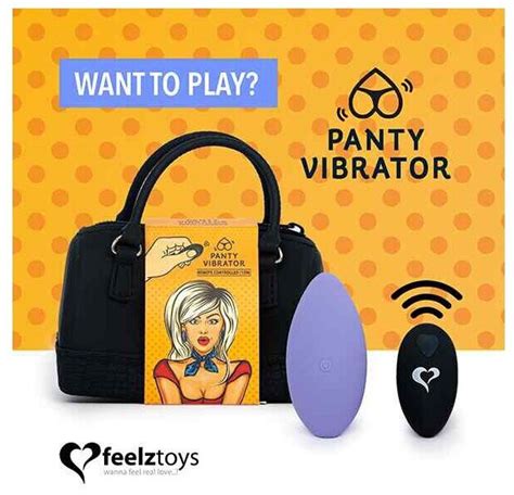 Feelztoys Panty Vibe Remote Controlled Vibrator Purple Ab 3850