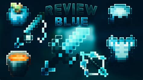 Minecraft Pvp Texture Pack Lights Blue Youtube
