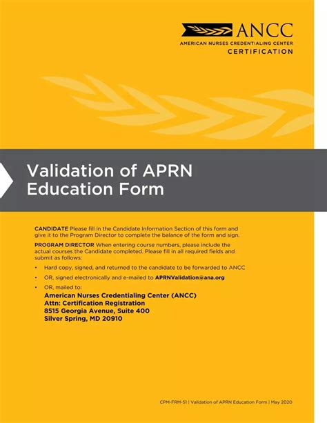 Ancc Certification Verification Pdf Form Formspal