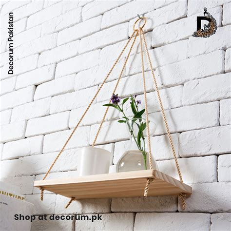 Buy the quality home decor deals in pakistan at oshi.pk. Hanging Wood Wall Shelf | Decorum Pakistan Online Shop for ...