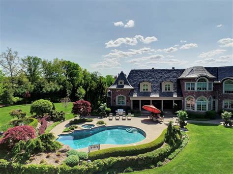 17000 Square Foot Brick Mansion In Cresskill New Jersey Homes Of