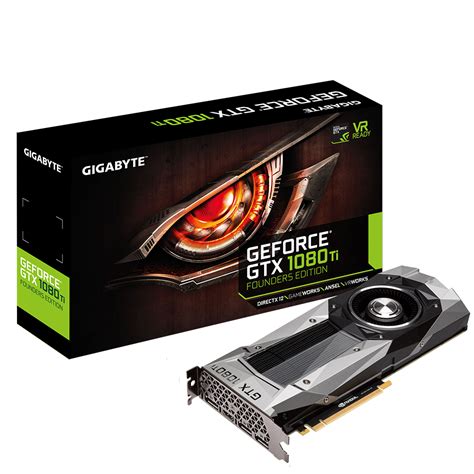 Geforce® Gtx 1080 Ti Founders Edition 11g Key Features Graphics Card