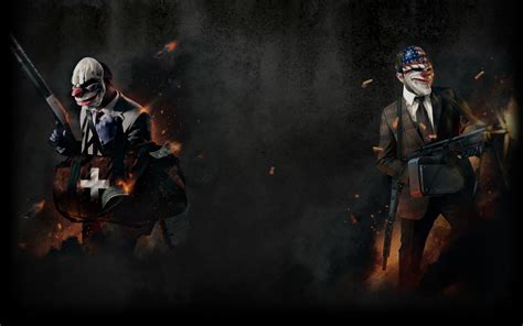 Video Game Payday The Heist Hd Wallpaper