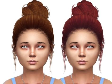 Tsminhsims Hair 46 Aurora Converted For Girls At Trudie55 Sims 4 Updates
