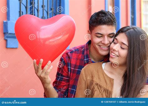 Young Couple Falling In Love Stock Image Image Of Beautiful Female