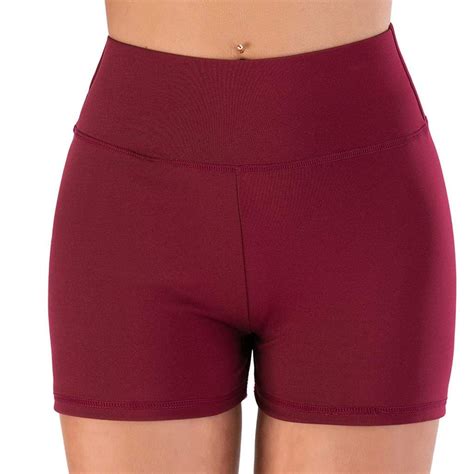 women s yoga shorts gym workout waistband skinny yoga pants sfe fashion high waist tummy control