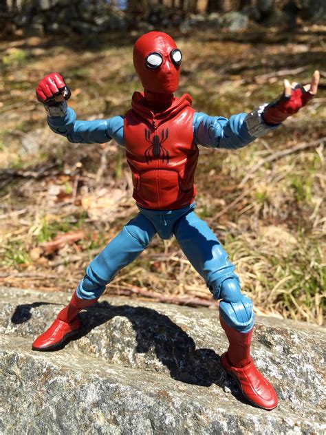 Marvel Legends Homemade Suit Spider Man Figure Review Marvel Toy News