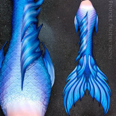 Finfolk Productions Silicone Tail With A Blended Waist Mermaid Swim