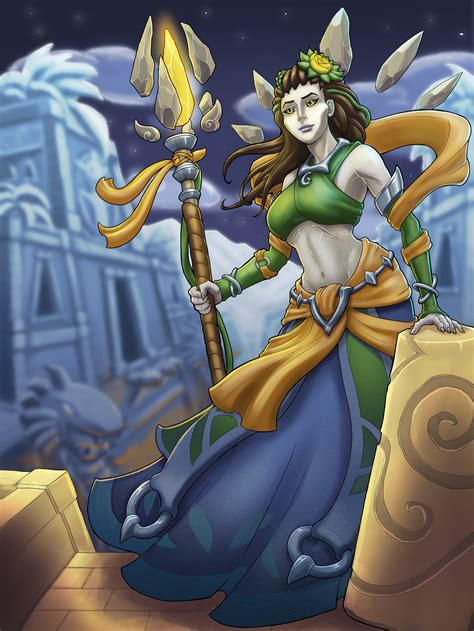 Inara The Stone Warden Paladins Champions Of The Realm Know Your Meme