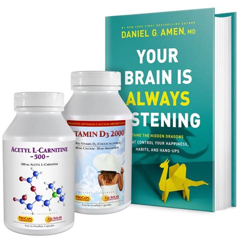 Procaps Laboratories Book Kit Your Brain Is Always Listening By