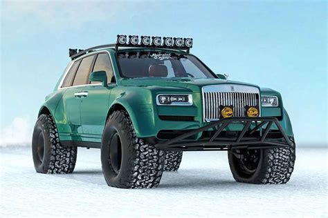 Maybe you would like to learn more about one of these? Rolls Royce Cullinan Arctic SUV Concept | Uncrate