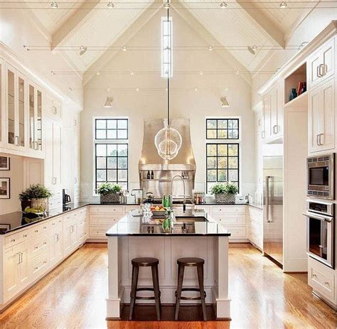 Nice 48 Stunning Luxury White Kitchen Design Ideas