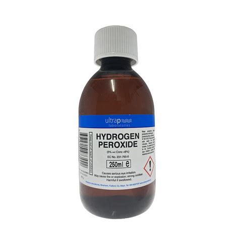 Ultra Pure Hydrogen Peroxide 250ml Molloys Pharmacy Ireland