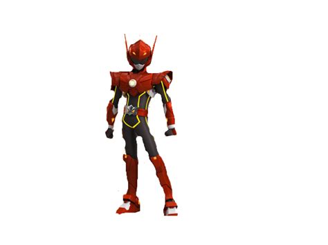 Image Red Miniforce Ranger Render 10png Mini Force Wiki Fandom