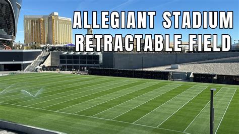 Allegiant Stadium Retractable Field Tray Raiders Stadium Las Vegas