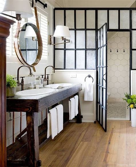 54 Awesome Modern Farmhouse Bathroom Vanity Ideas Farmhouse Master