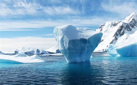 Iceberg Antarctica Ice Floe Ocean Nature Hd Wallpaper Preview