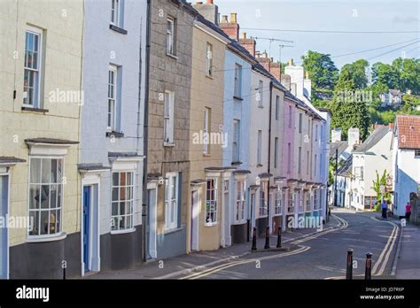 Attractive Buildings In Chepstow Monmouth Wales Uk Stock Photo Alamy
