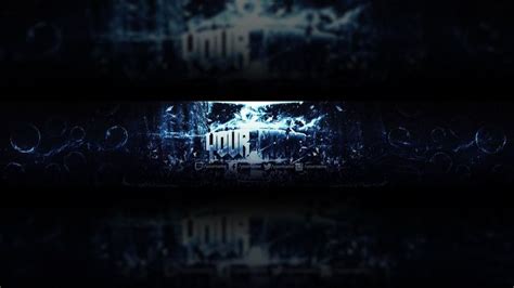 Banner Template No Text Shooters Journal Youtube Banner Template