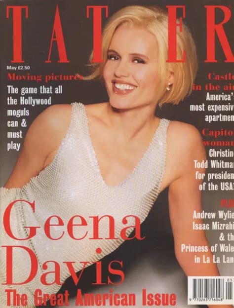 Geena Davis Princess Diana Patsy Kensit Vintage Tatler Magazine May 1996 8 51 Picclick
