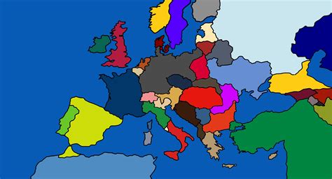 Map Of 1936 In Europe Kaiserreich