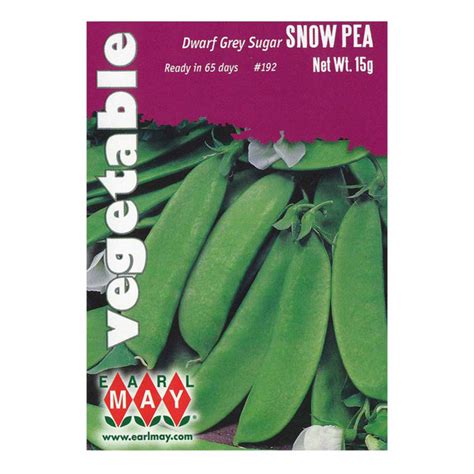 Peas Dwarf Grey Sugar Snow Seeds