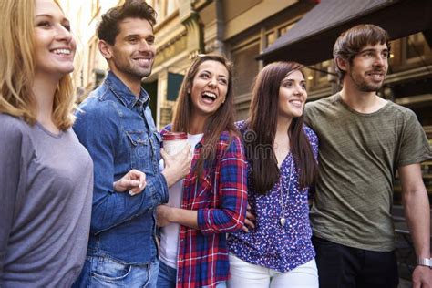 Group Of Close Friends Stock Photo Image Of Smiling 58882424