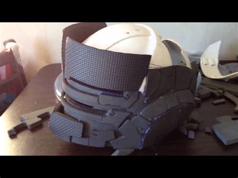 Dead Space N7 Armour Helmet Tutorial Pt 2 Youtube