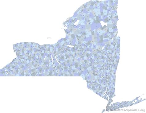 Zip Codes Bronx New York Map
