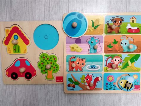 Este juego consiste en asociar imágenes por categorias: Juguetes educativos para niños de 2 años: ideas para regalar
