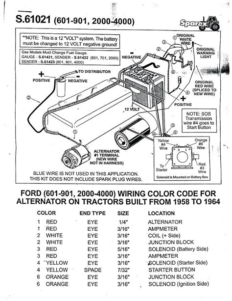 • series 600 wiring diagram www.ntractorclub.com. New Holland Ford Tractor Alternator Wiring Diagram | Online Wiring Diagram