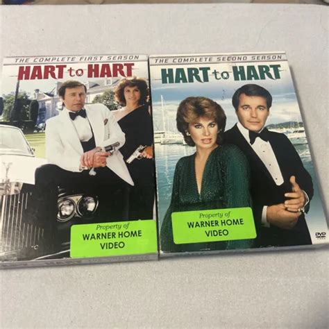 Hart To Hart Tv Series Seasons 1 And 2 Complete Dvd Robert Wagner