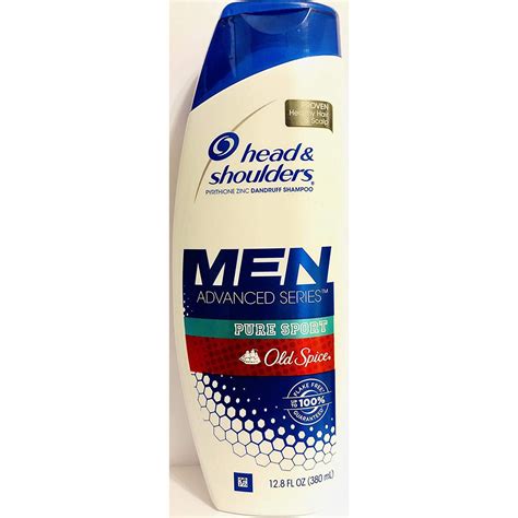 Head And Shoulders Mens Old Spice Pure Sport Dandruff Shampoo 128 F