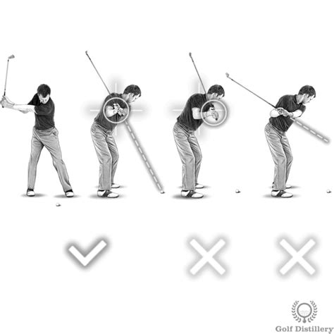 Golf Backswing Proper Halfway Back Position Free Online Golf Tips