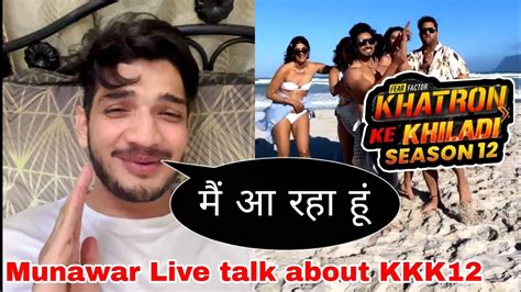 Finally Munawar Joi In Kkk12 Rohit Shetty Munawar Faruqui Live Talk About Khatron Ke Khiladi