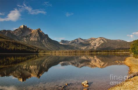 Reflections At Stanley Lake Photograph By Robert Bales Fine Art America